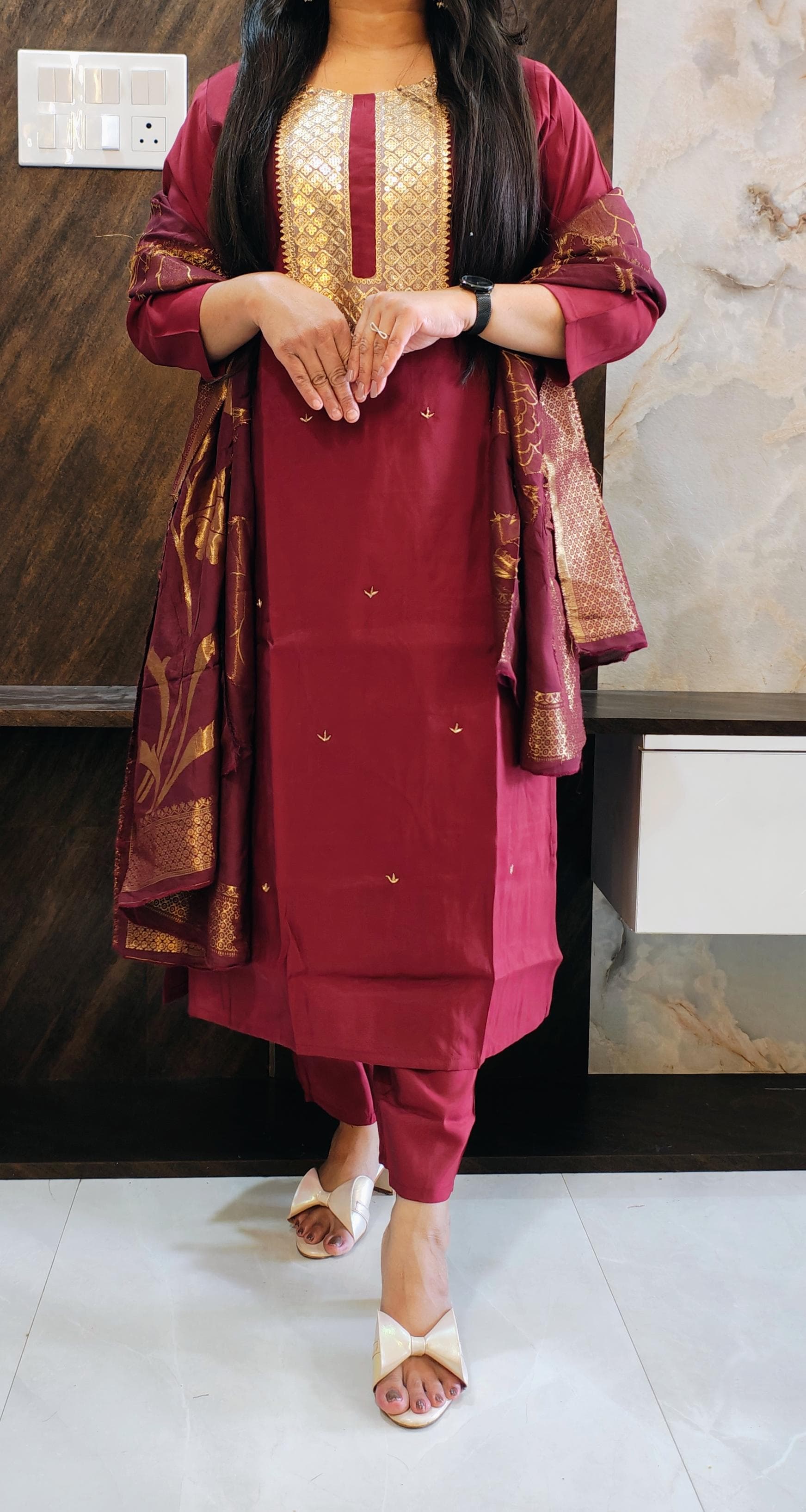 Wine Roman suit Wine Roman suit