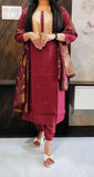 Wine Roman suit Wine Roman suit