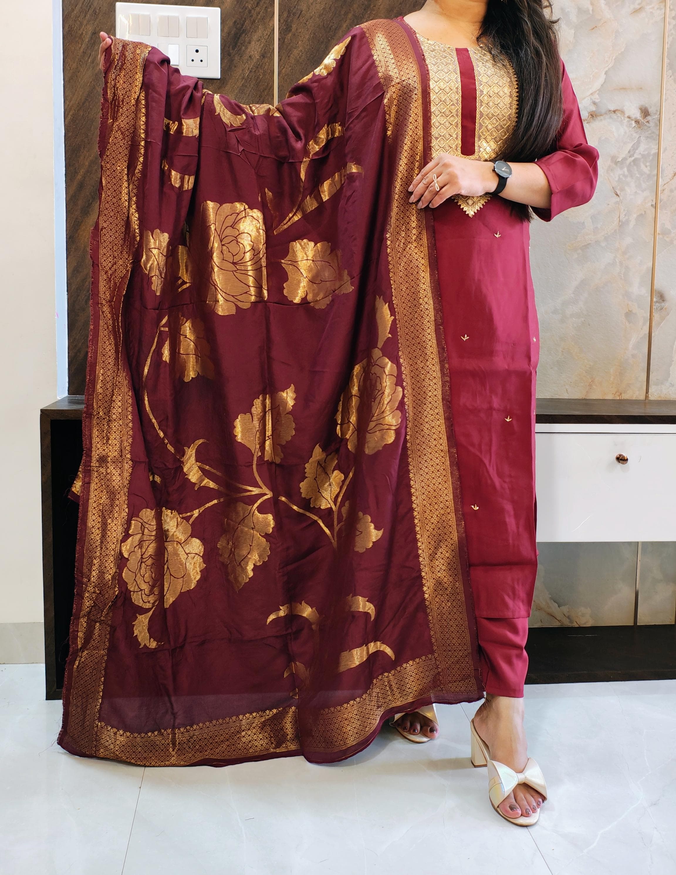 Wine Roman suit Wine Roman suit