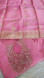 Pink Roman Silk Suit Pink Roman Silk Suit