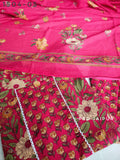 Red Pure Cotton Suit Red Pure Cotton Suit