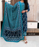 Blue Pure Cotton Suit Blue Pure Cotton Suit