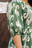 Green Cotton Tunic Green Cotton Tunic