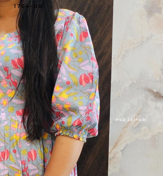 Gray Cotton Tunic
