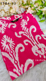 Hot Pink Cotton Tunic Hot Pink Cotton Tunic