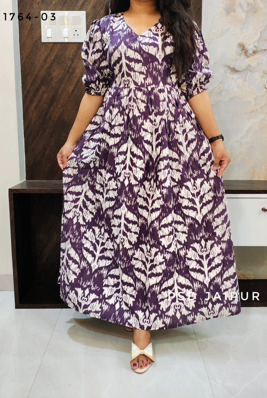 Purple Cotton Tunic