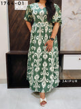 Green Cotton Tunic Green Cotton Tunic