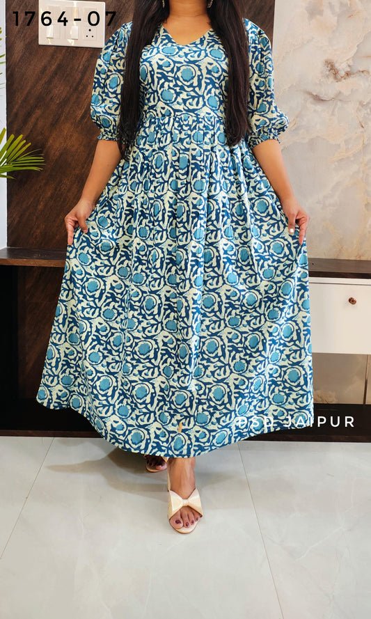Light Blue Cotton Tunic
