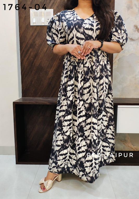 Dark Blue Cotton Tunic