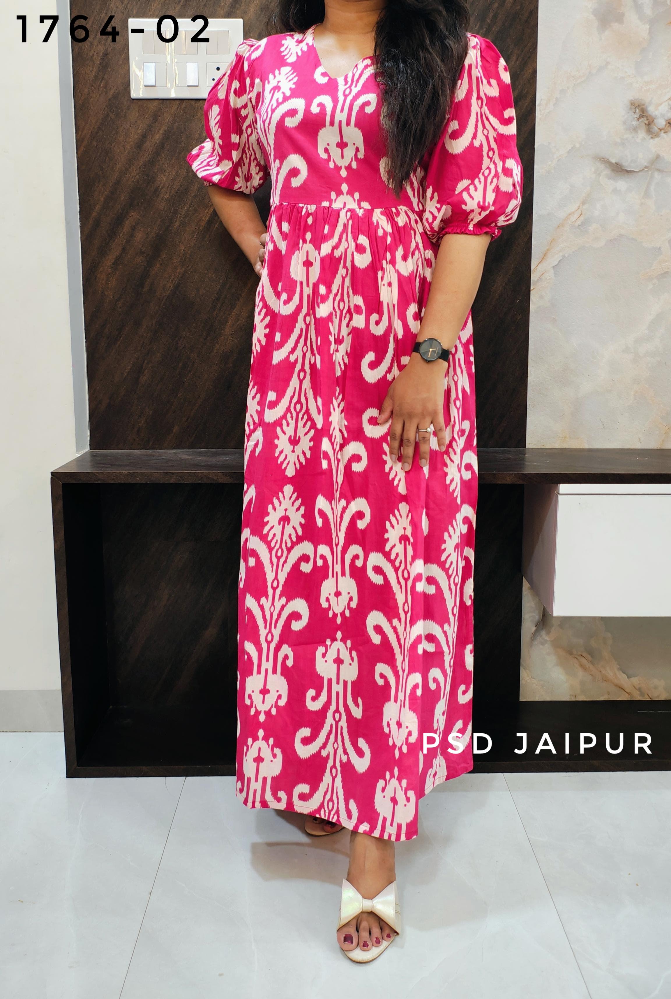 Hot Pink Cotton Tunic Hot Pink Cotton Tunic