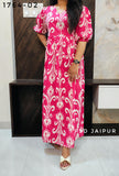 Hot Pink Cotton Tunic Hot Pink Cotton Tunic