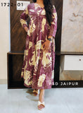 Dark Purple Cotton Tunic Dark Purple Cotton Tunic