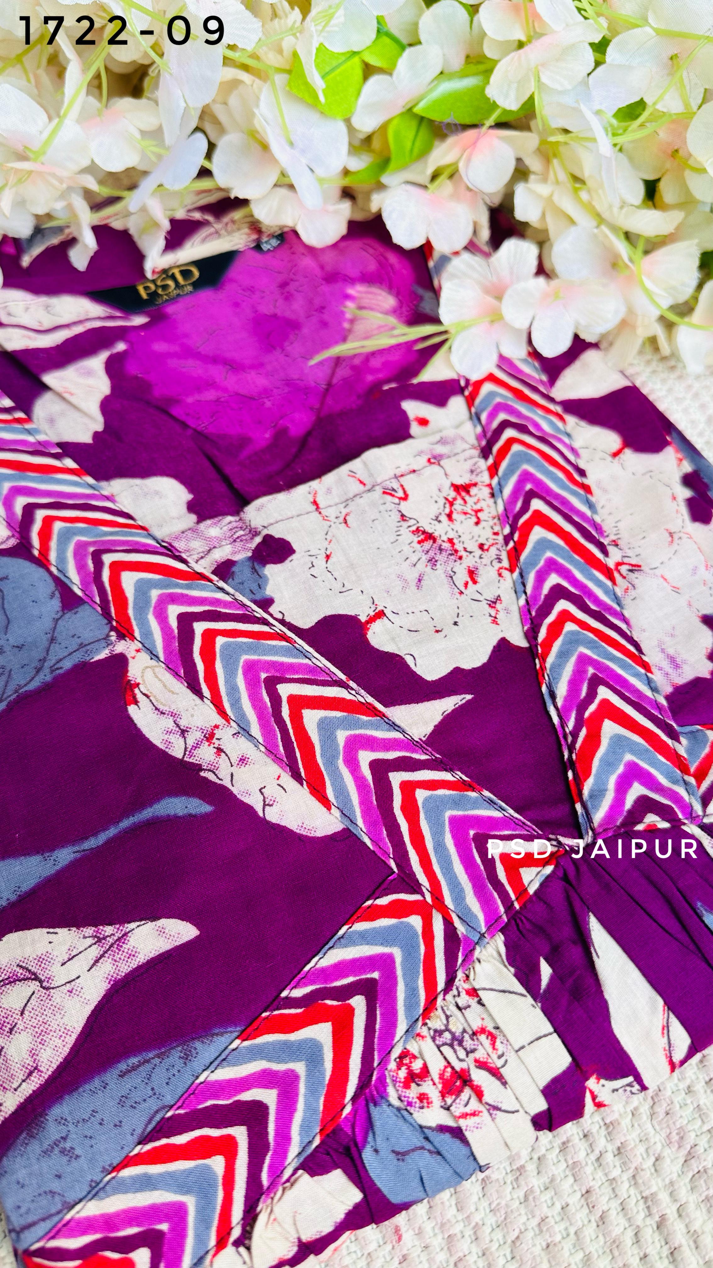 Purple Cotton Tunic Purple Cotton Tunic