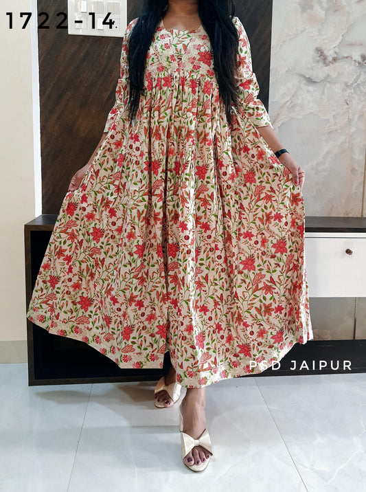 Floral Cotton Tunic