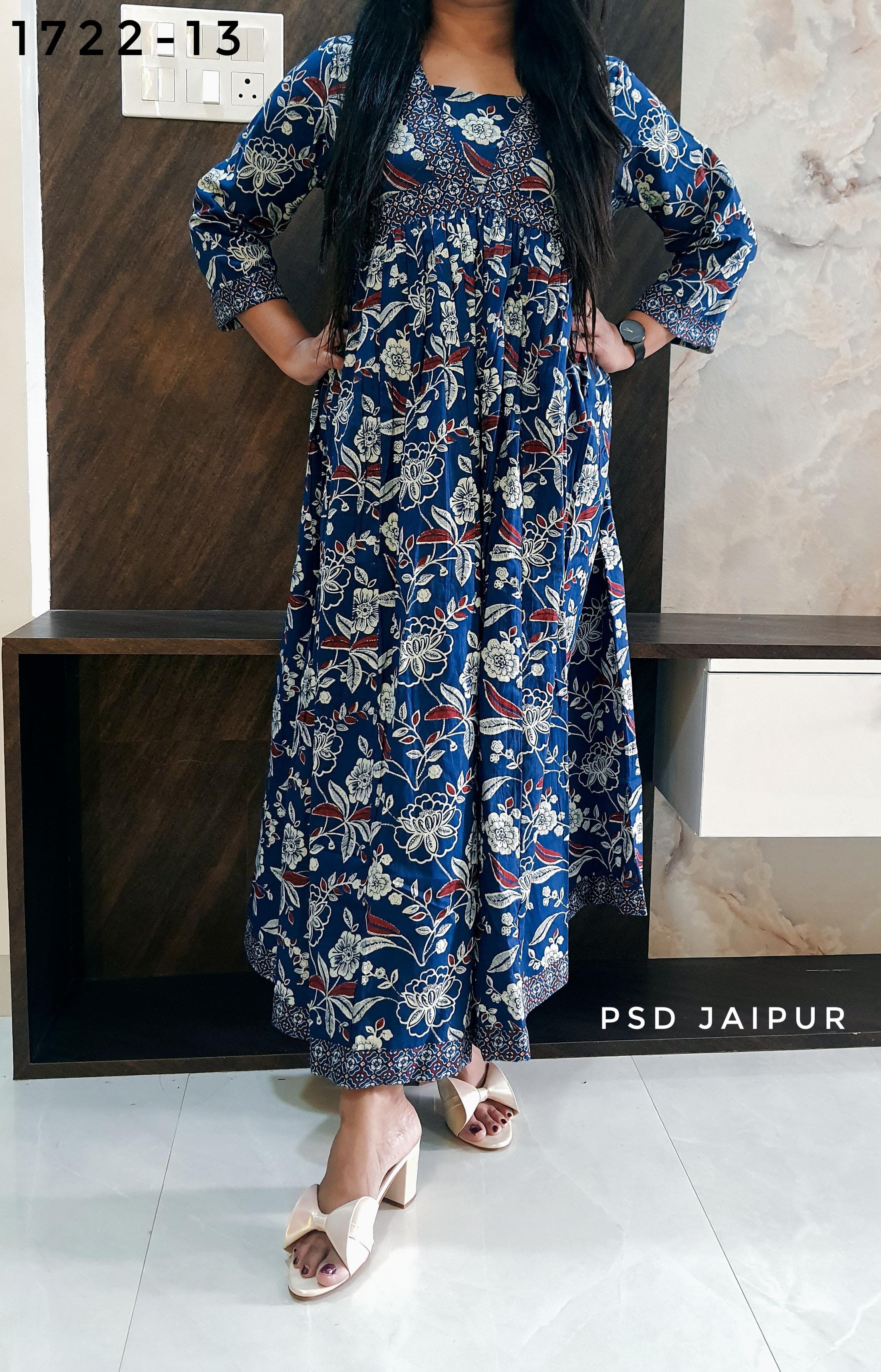 Blue Cotton Tunic Blue Cotton Tunic