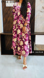 Purple Cotton Tunic Purple Cotton Tunic