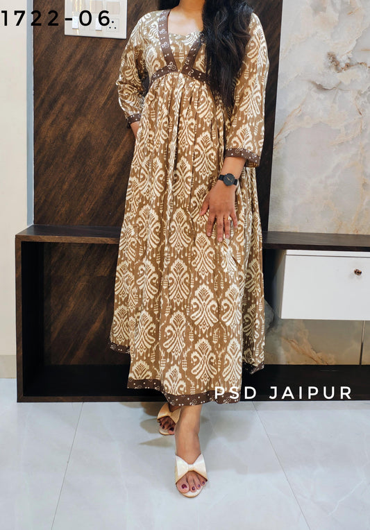Brown Cotton Tunic