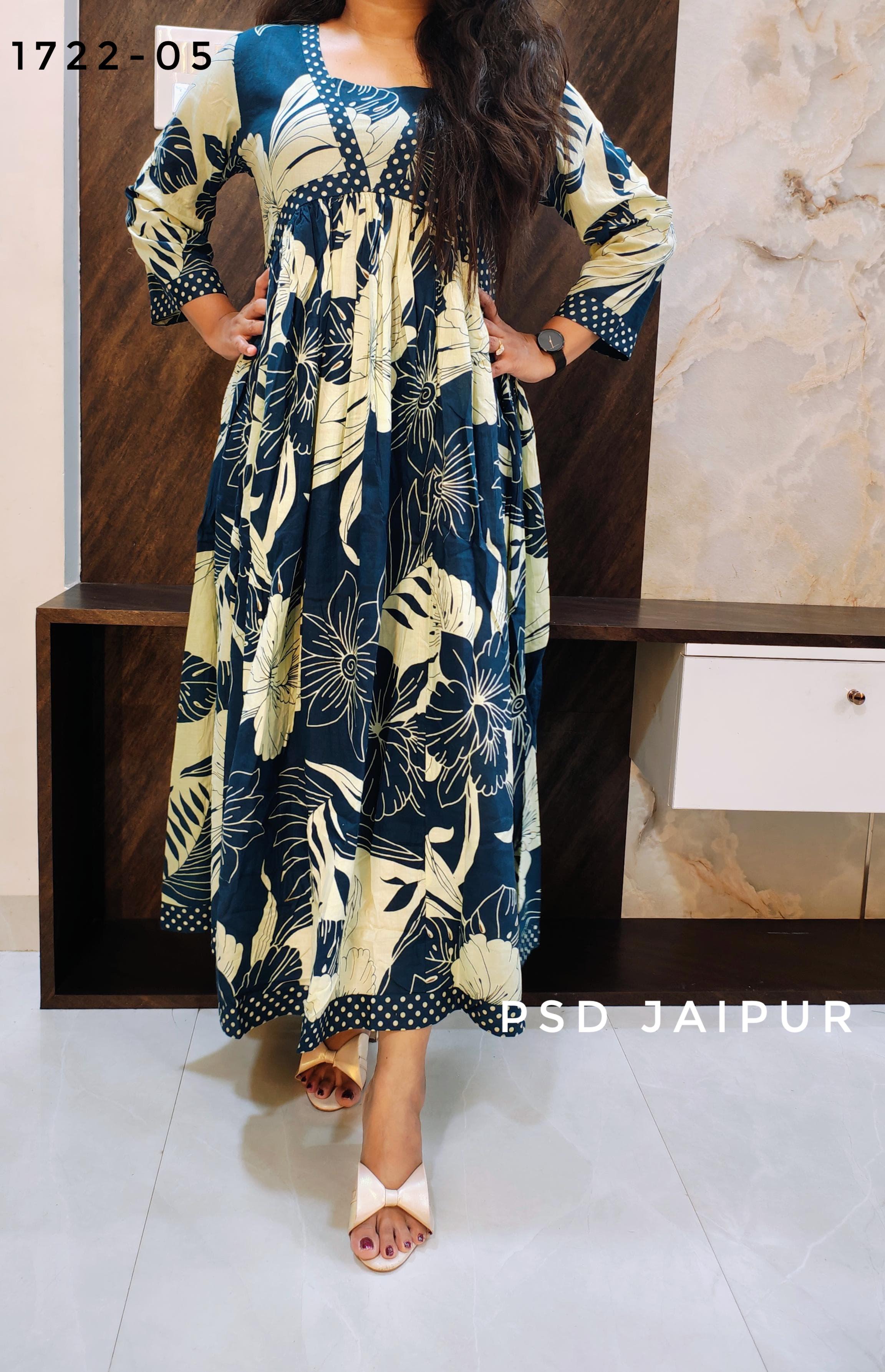Blue Cotton Tunic Blue Cotton Tunic
