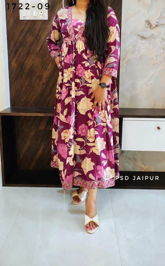 Purple Cotton Tunic