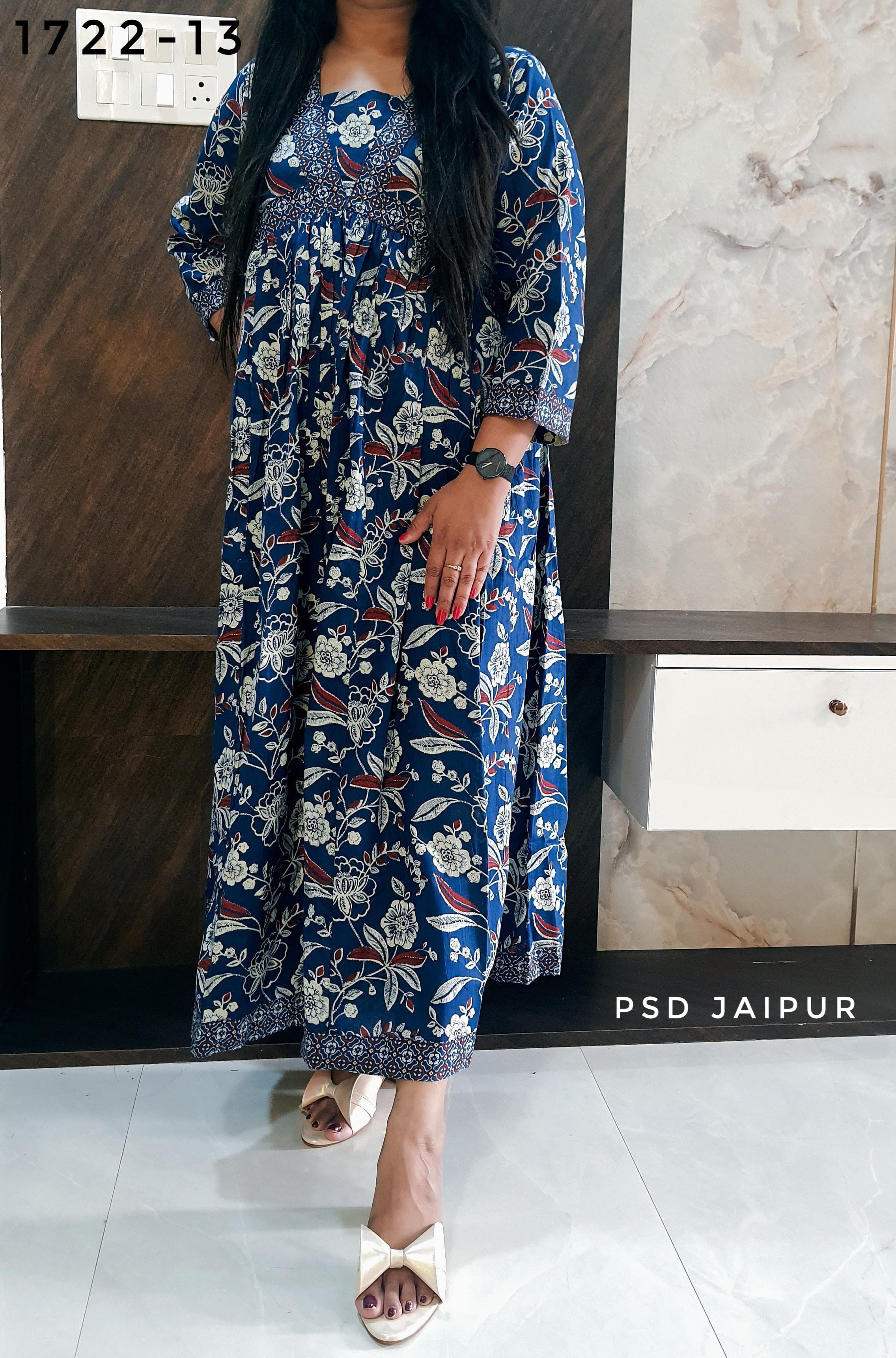 Blue Cotton Tunic Blue Cotton Tunic