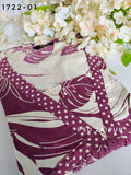 Dark Purple Cotton Tunic Dark Purple Cotton Tunic