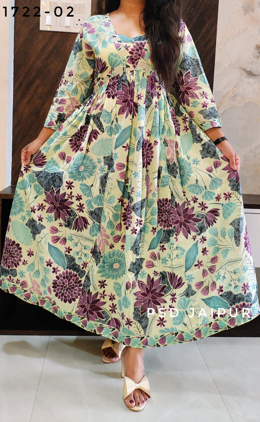 Aqua Cotton Tunic