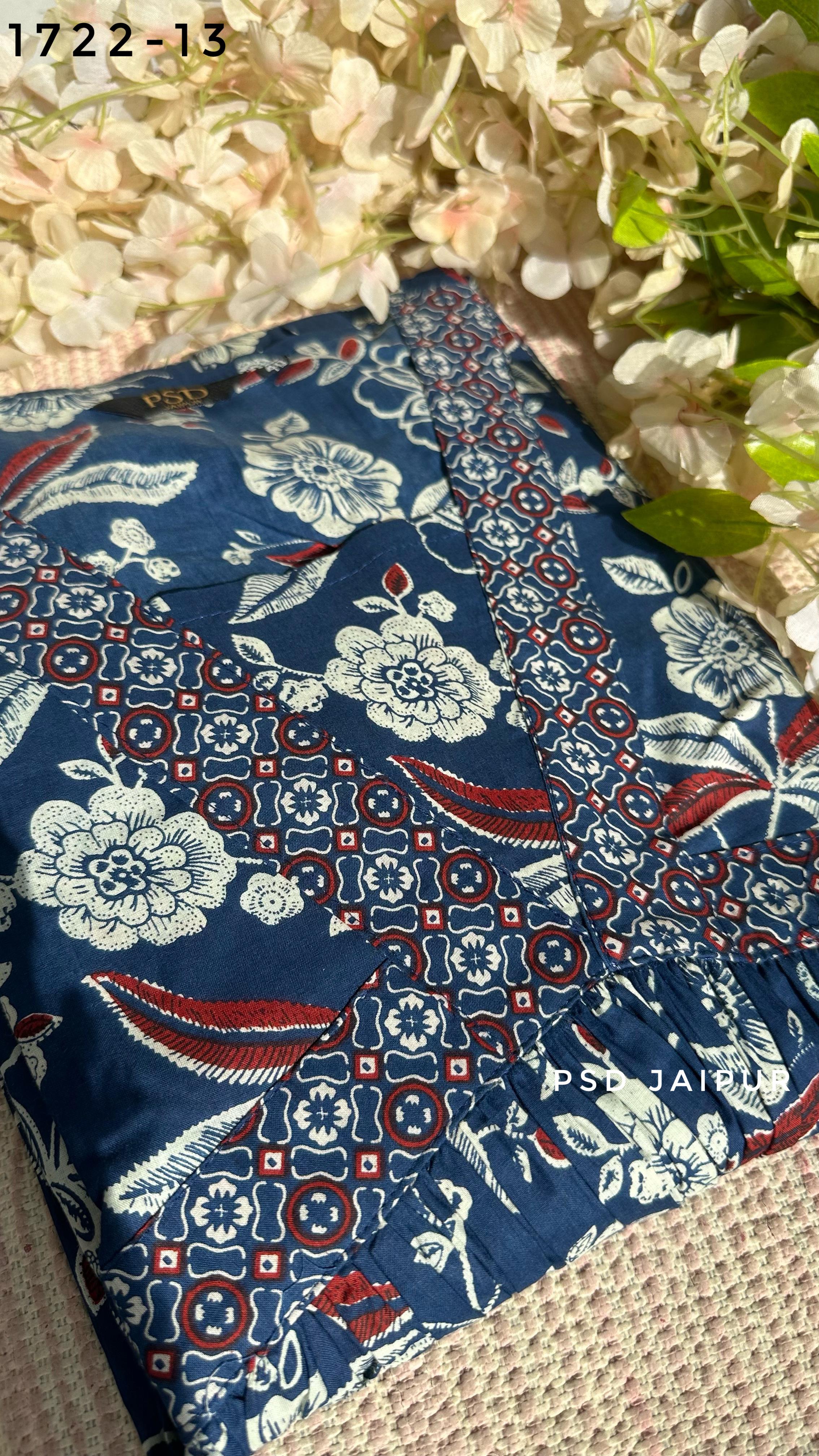 Blue Cotton Tunic Blue Cotton Tunic