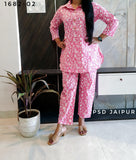 Pink Floral Collar Co-ord Pink Floral Collar Co-ord