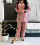 pink flower Collar Co-ord pink flower Collar Co-ord