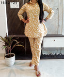 yellow Flower Collar Co-ord yellow Flower Collar Co-ord