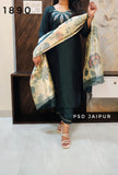 Green Roman Silk Suit Green Roman Silk Suit
