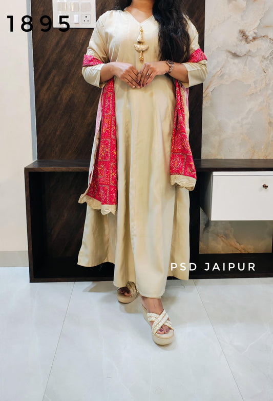 Roman Silk Anarkali Suit
