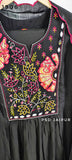 Black Mal Chanderi Suit Black Mal Chanderi Suit