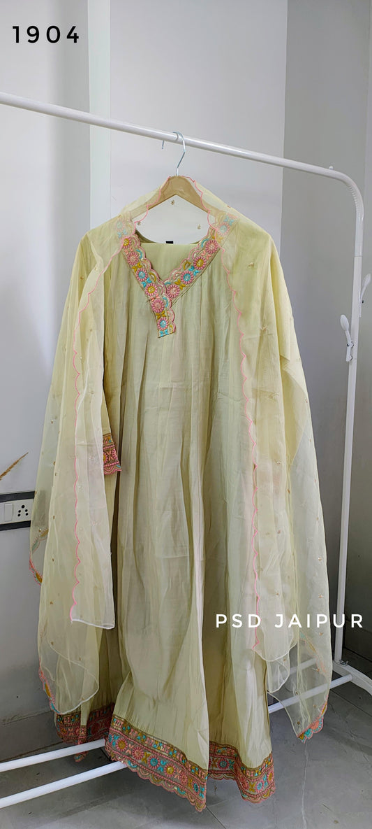 Light Green Frock Suit