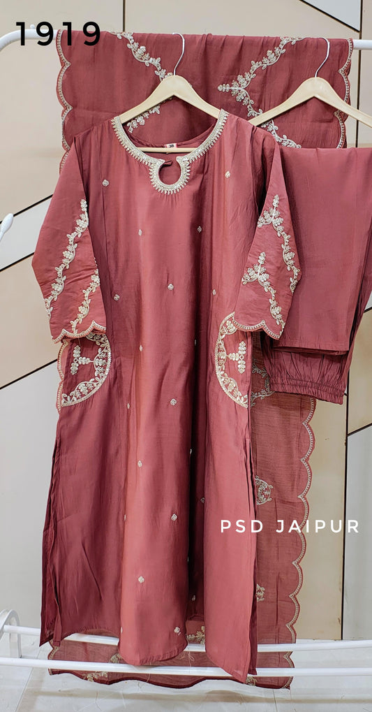 Onion Roman A-Line Suit