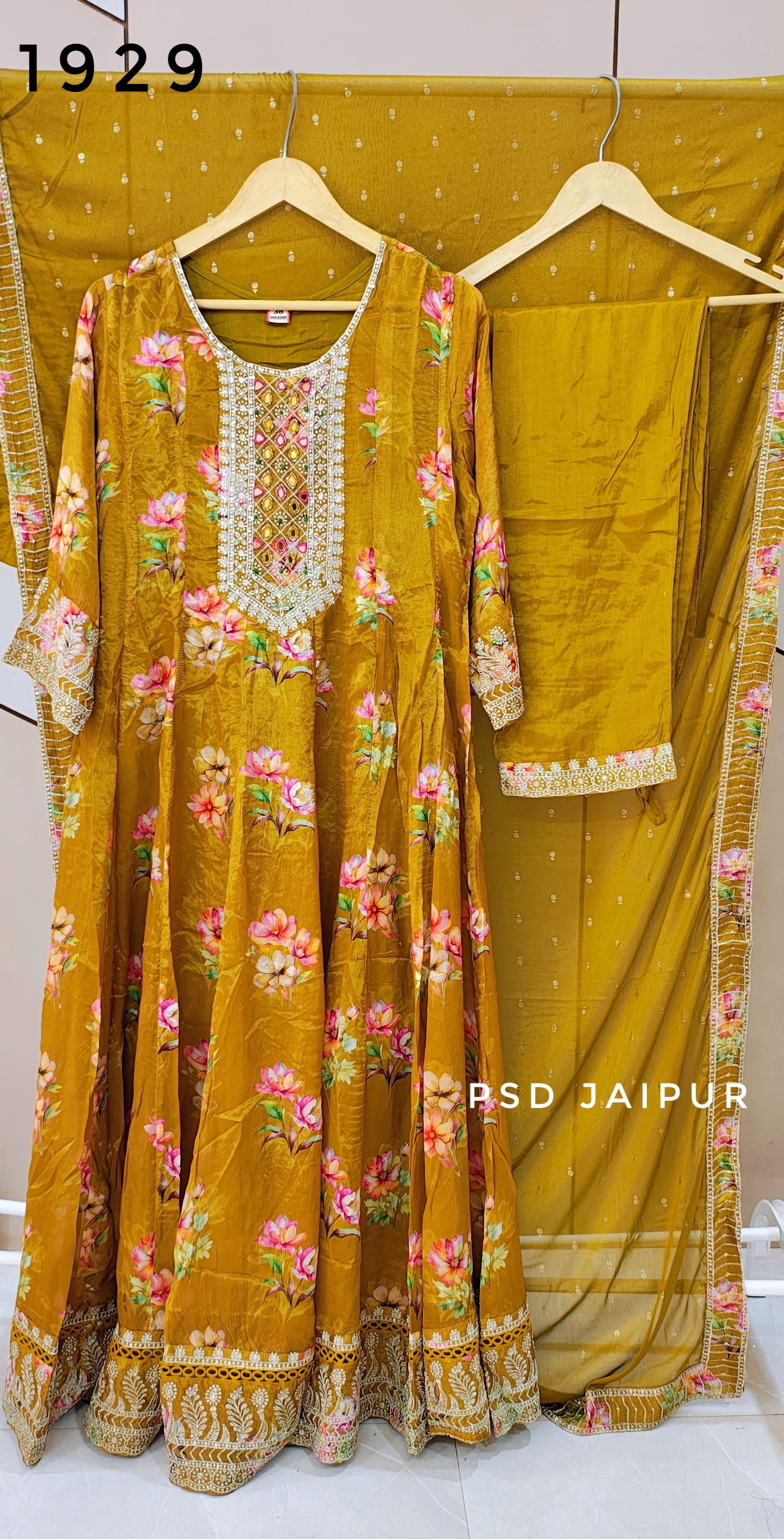 Pure Chinon Anarkali suit Pure Chinon Anarkali suit