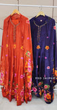 Purple Natural Crep Anarkali Suit Purple Natural Crep Anarkali Suit