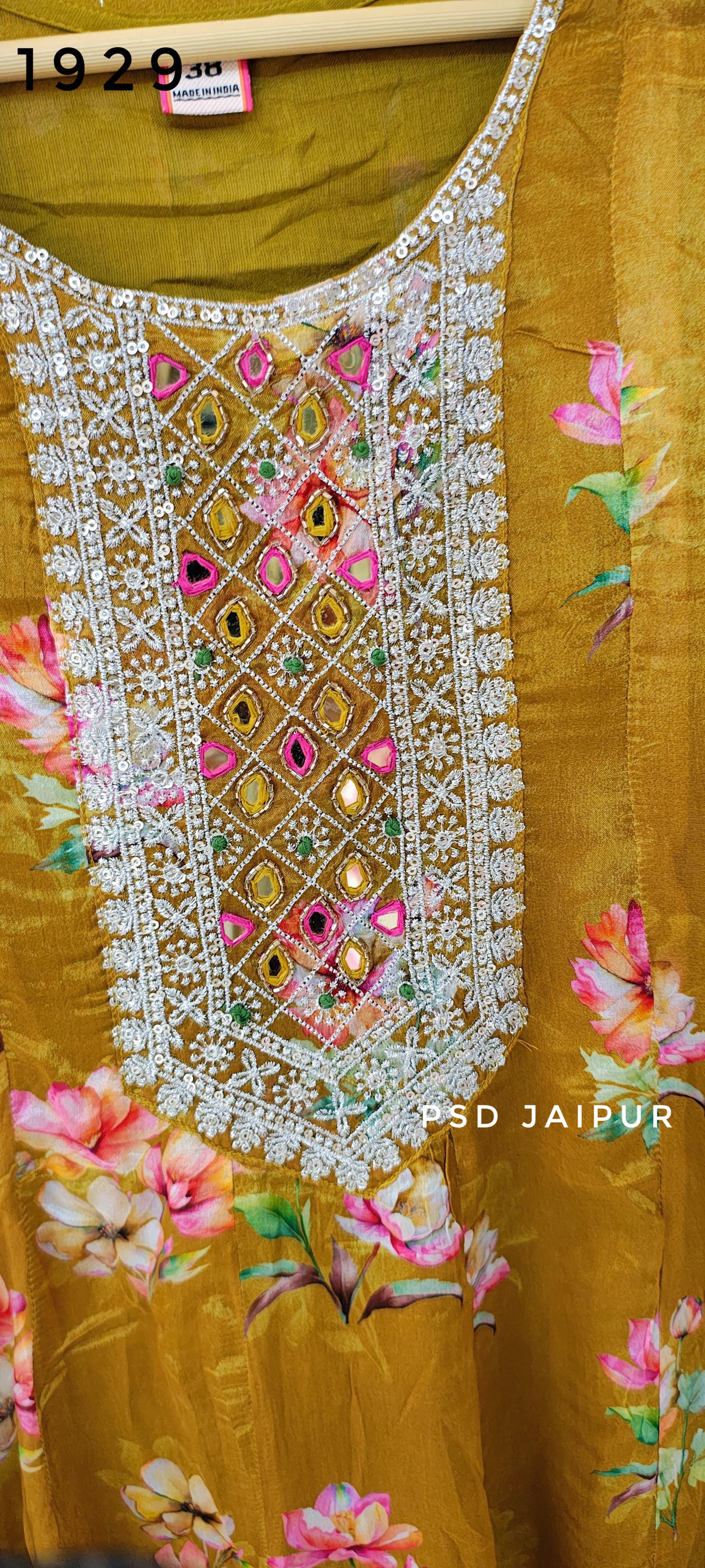Pure Chinon Anarkali suit Pure Chinon Anarkali suit
