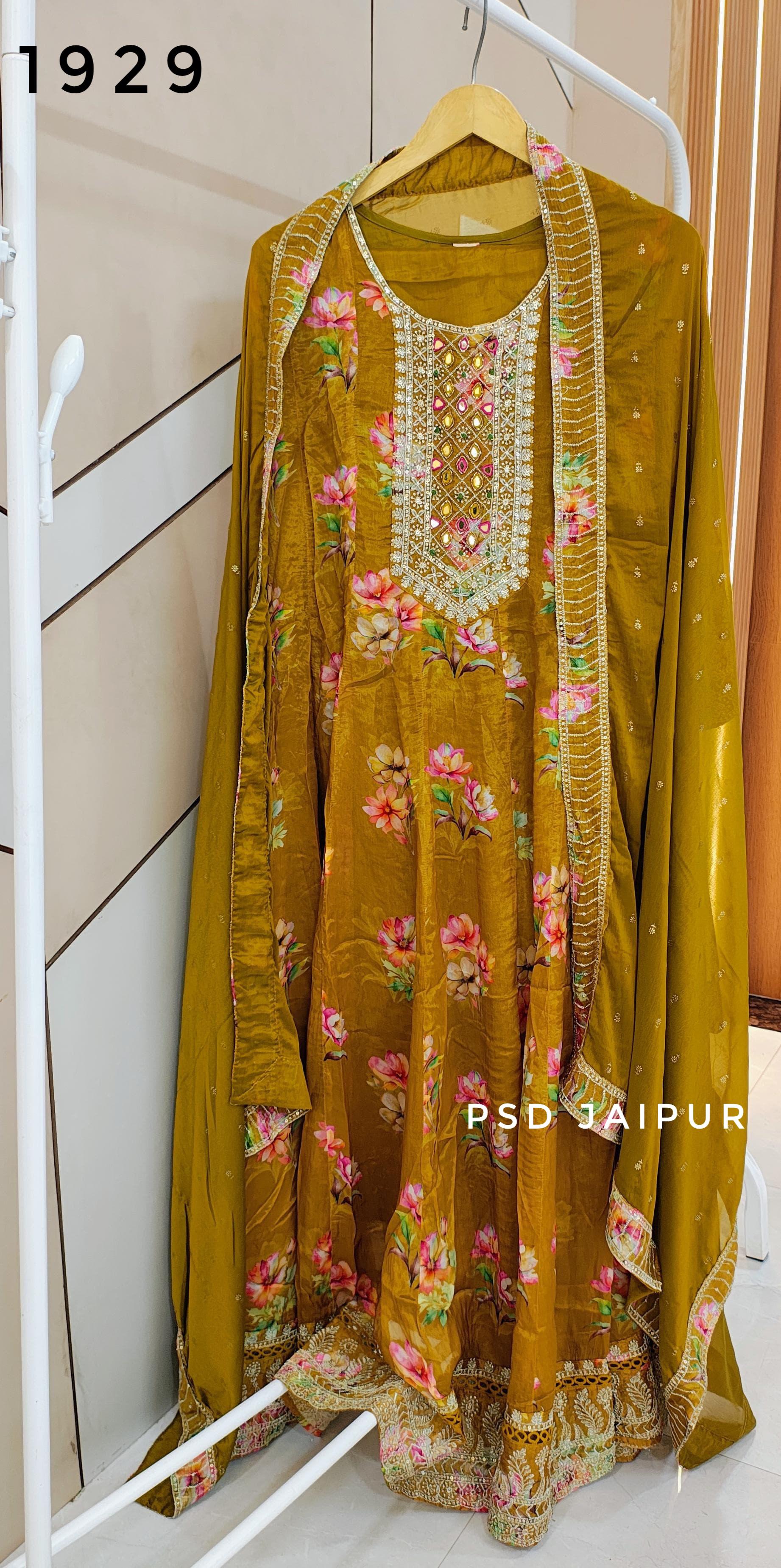 Pure Chinon Anarkali suit Pure Chinon Anarkali suit