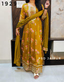 Pure Chinon Anarkali suit Pure Chinon Anarkali suit