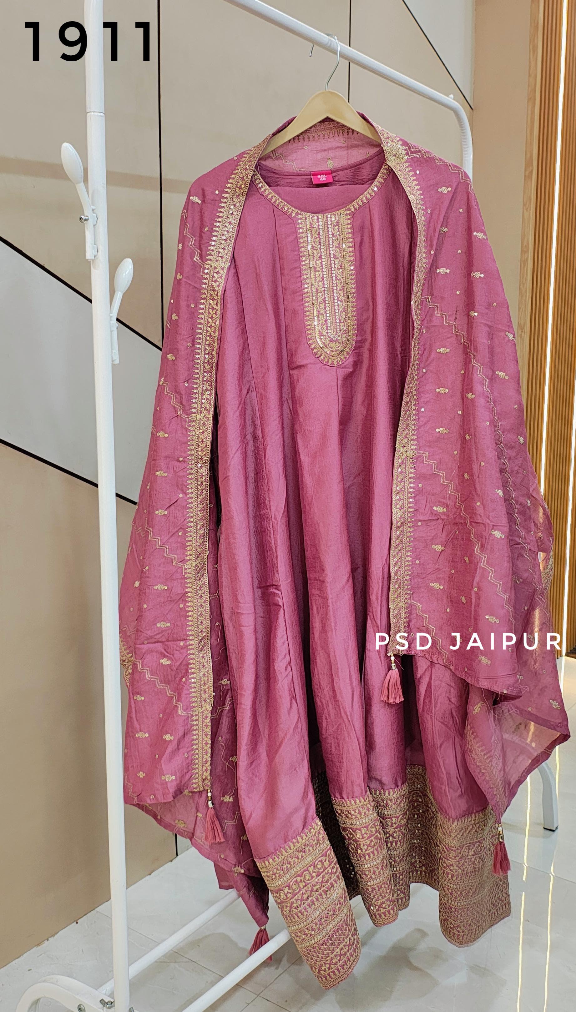 Purple Anarkali Suit Purple Anarkali Suit