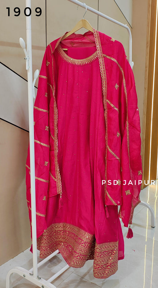 Pink Anarkali Suit