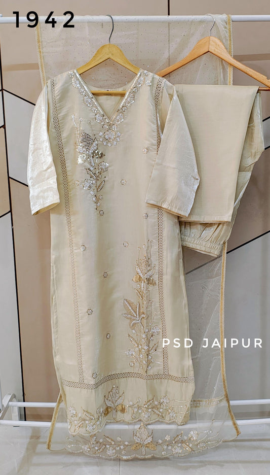 Off white Roman Glass Suit