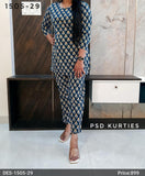 Blue Floral Cotton Co-ord set