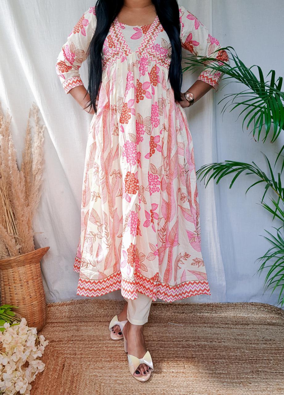 Off White Alia Pattern Frock Suit