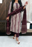 Printed Budget Muslin Silk Suit