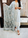 Light Blue Karachi Suit