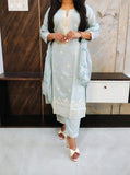 Light Blue Karachi Suit