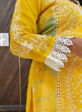 Yellow Pakistani Party Suit