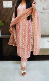 Peach Pakistani Suit